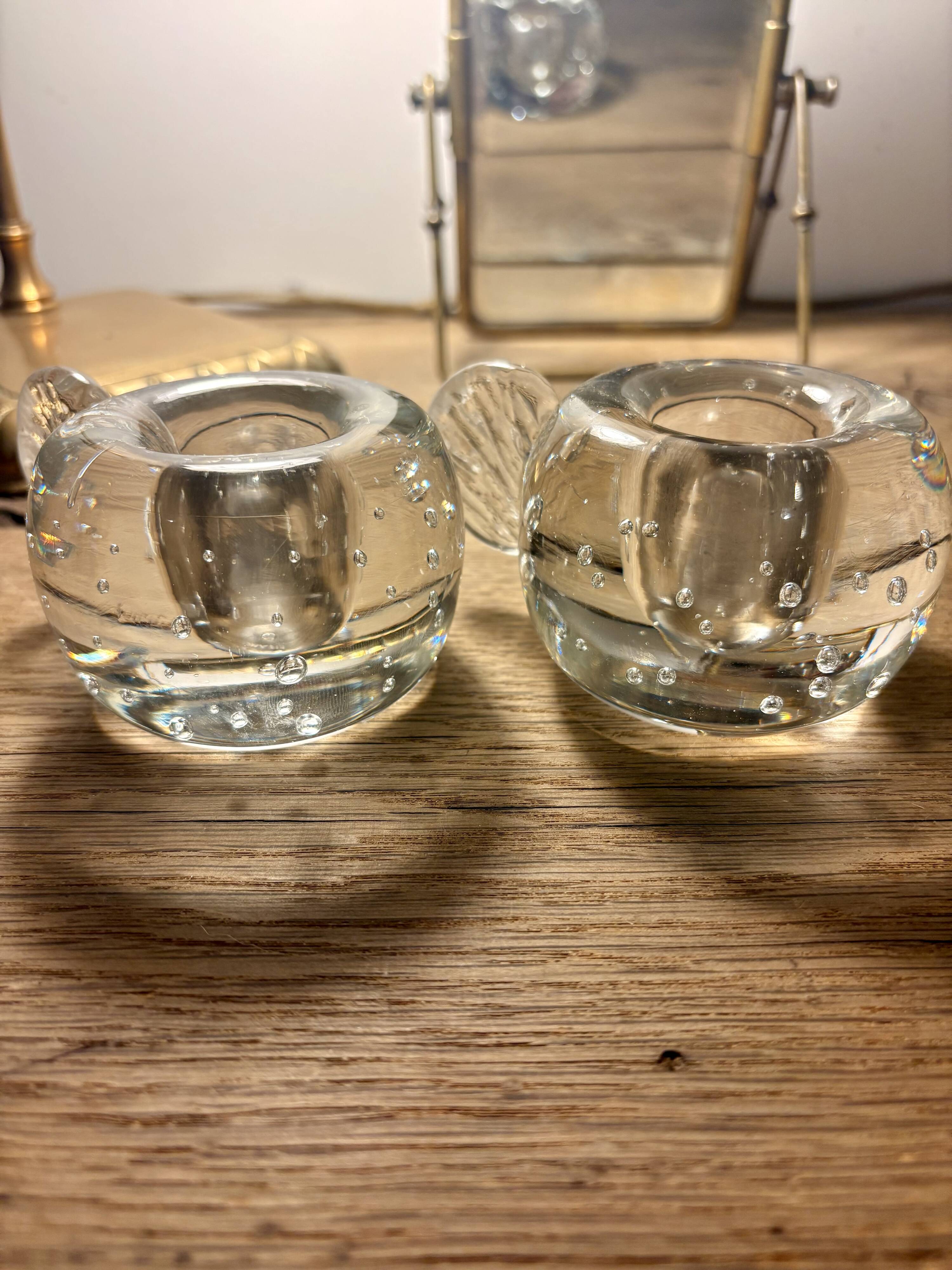 Pair of candlesticks signed Schneider – bullicante