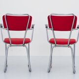 Set of 5 Gispen '214' armchairs by Christoffel Hoffman for Dutch BPM 1935