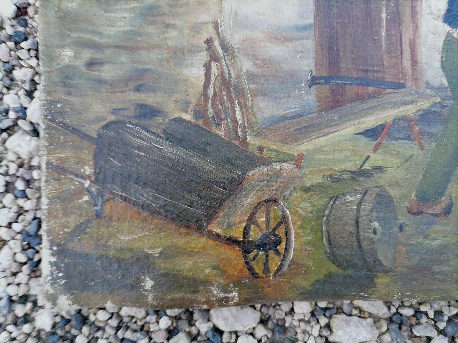 Ancient naive painting