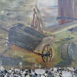 Old naive painting