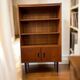 Bibliothèque/buffet/bar vintage en bois