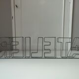 Zinc workshop sign