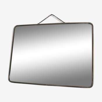 Miroir de barbier carton vintage 1960 - 40 x 30 cm