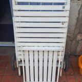 Vintage wood garden cart