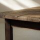 Handcrafted solid oak farmhouse table – France, 1950s