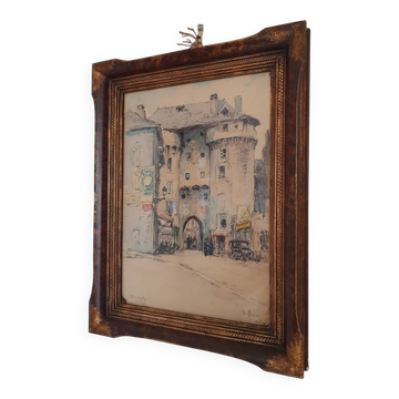 Old painting Marvejols