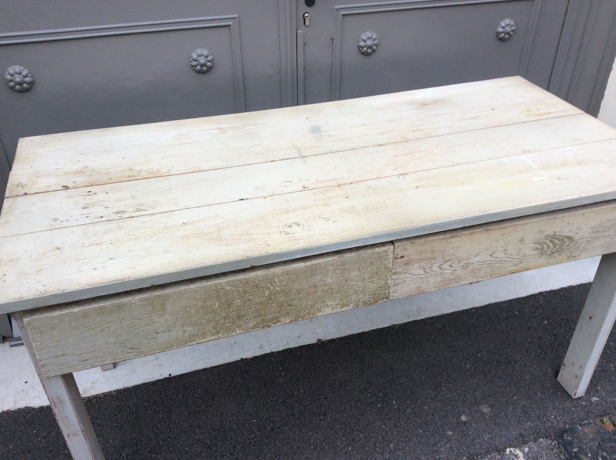 Table workshop industrial loft french dinning table workshop