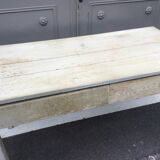 Table workshop industrial loft french dinning table workshop