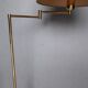 1980s gold metal lamppost
