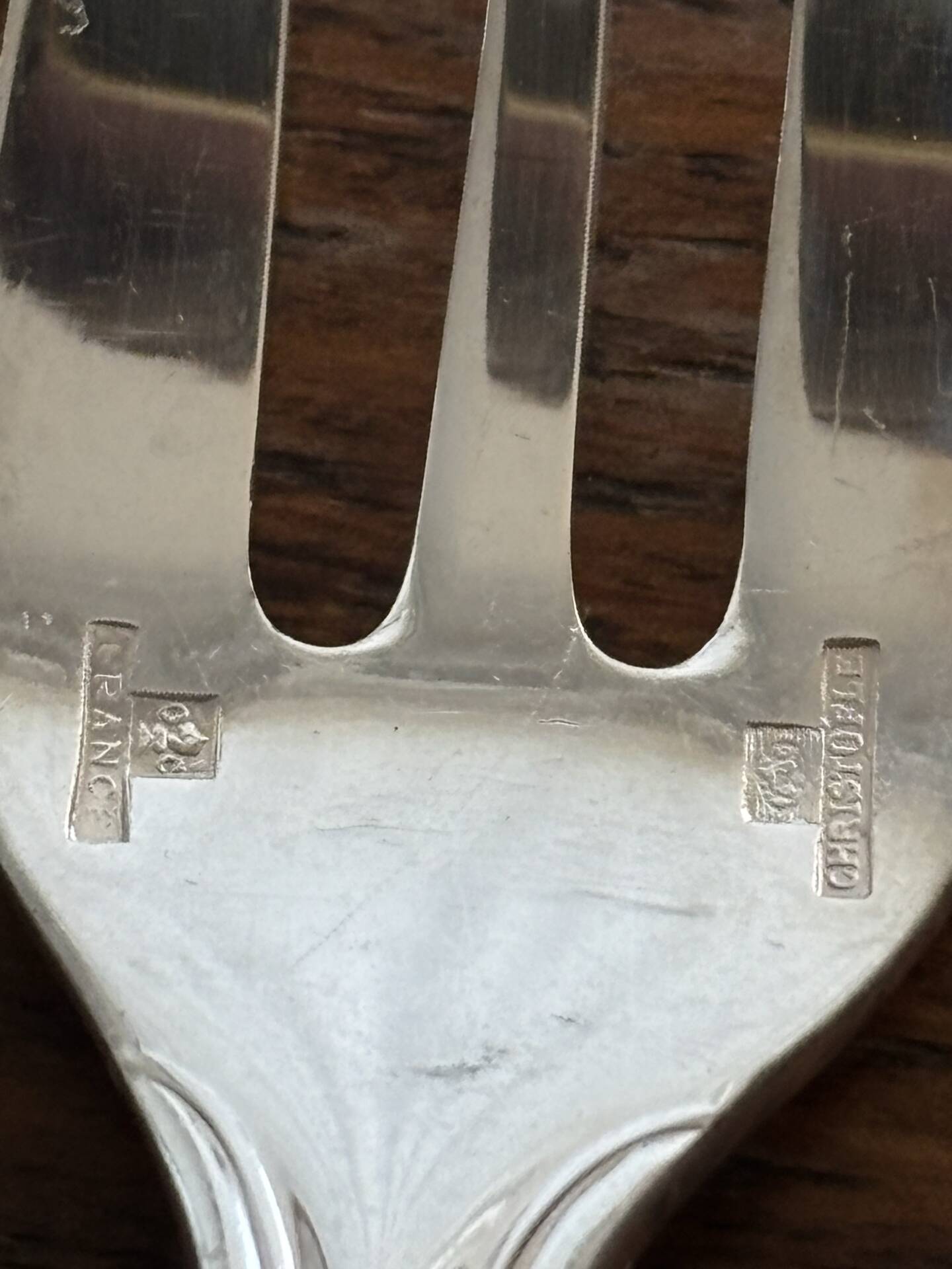 12 Christofle Albi cake forks