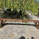 Banc de ferme en chêne