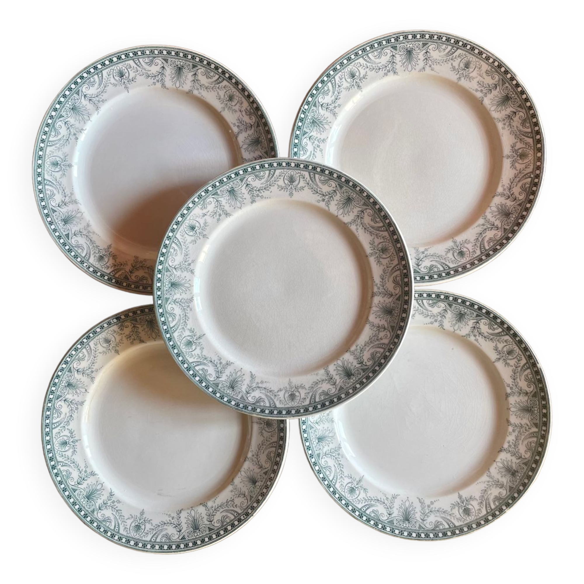 Assiettes Wilbur Terre de Fer