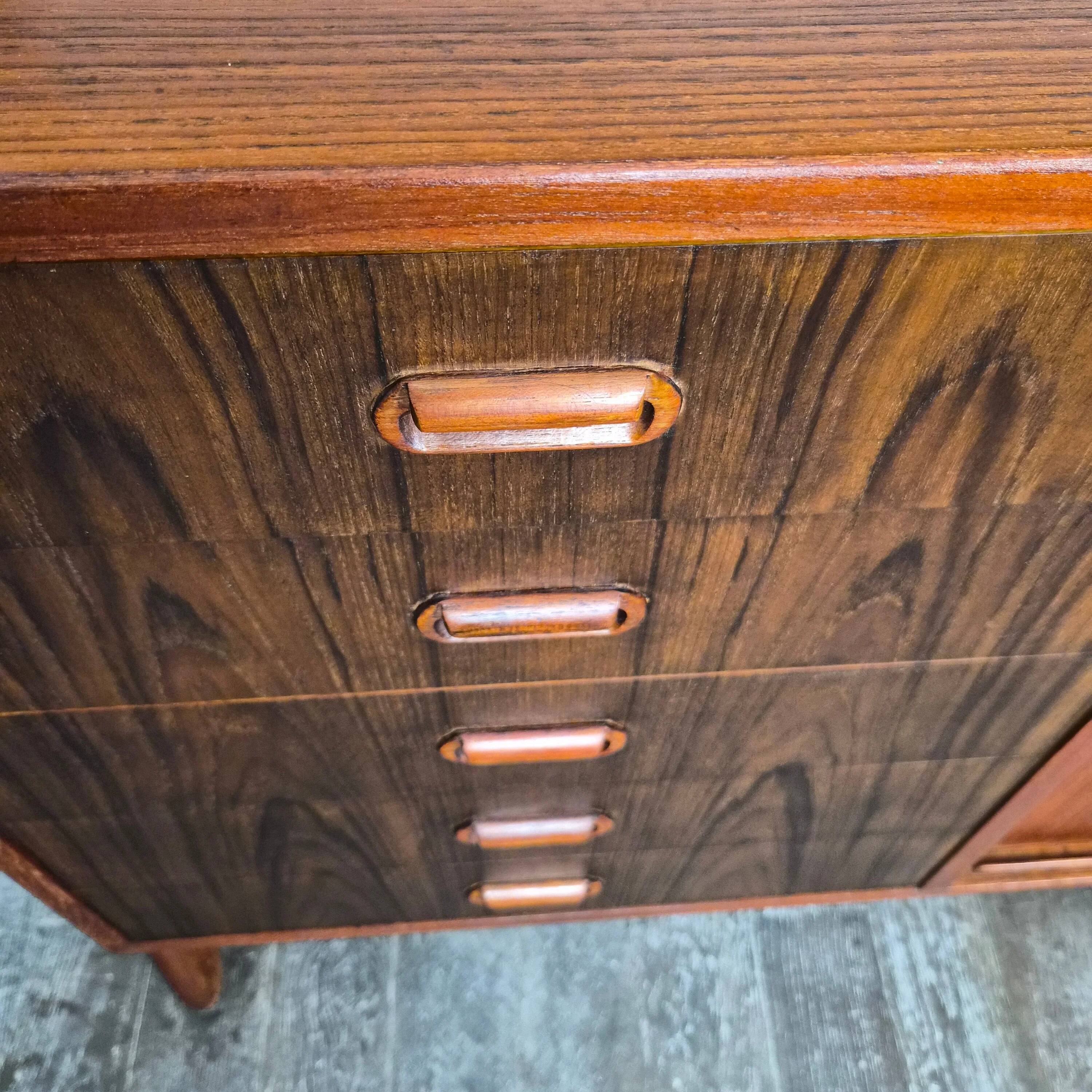 Double enfilade Model 3 in teak by Gunni Omann for Oman Junn Møbelfabrik, Denmark, 1960