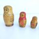 Russian nesting dolls matryoshka