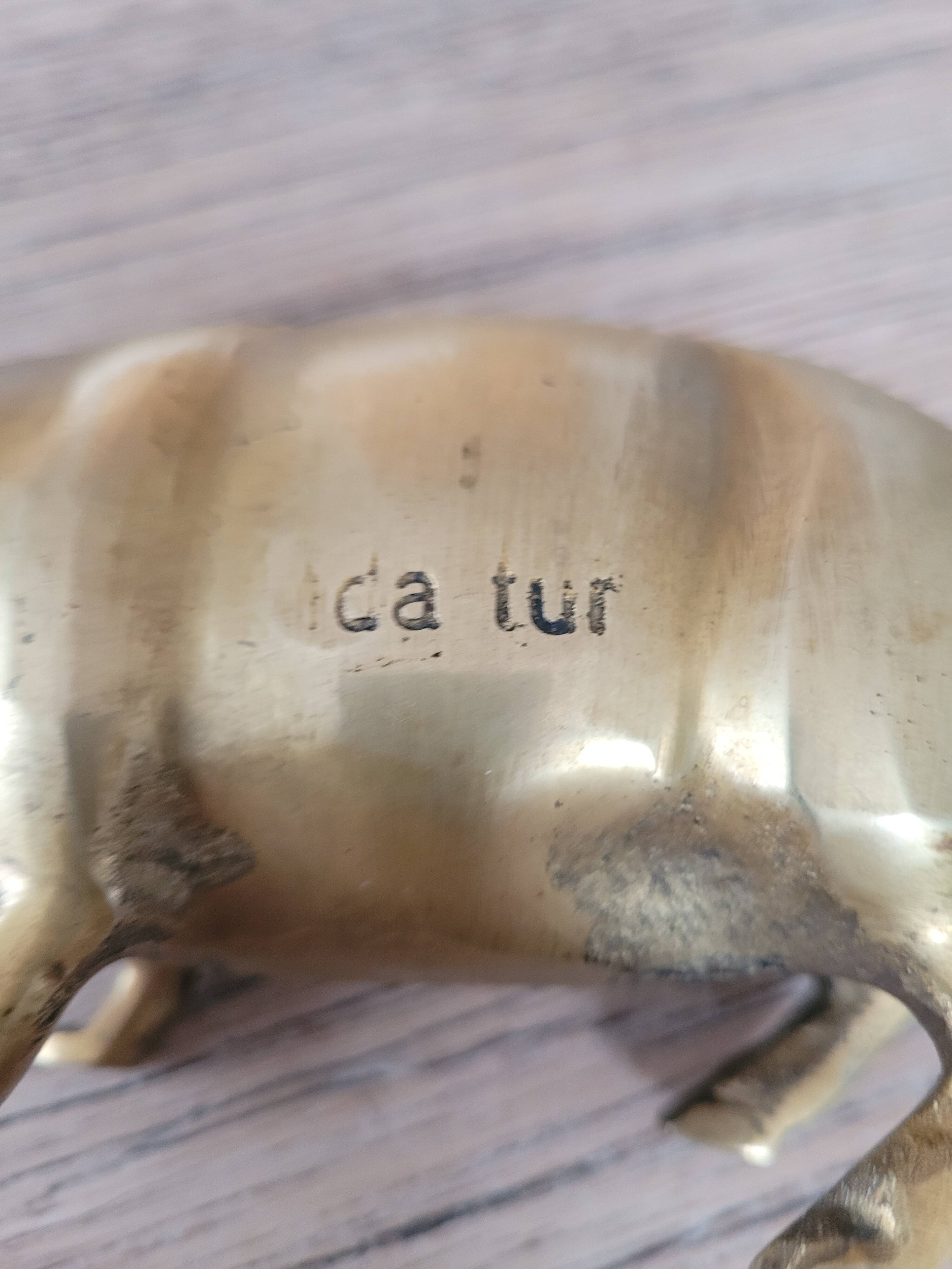 Antique brass/copper pig, from the 1950s.