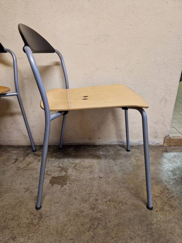 Vico Magistretti for Fritz Hansen - Set of 4 beech chairs MB9918