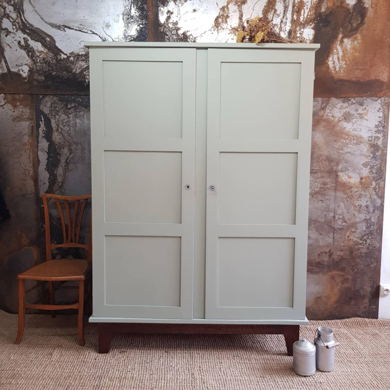 René Gabriel renovated celadon wardrobe