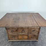 Meuble de métier en chêne