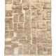 Berber rug M'rirt, iced brown with engraved patterns, 3.03x2.05m