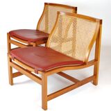 Pair of armchairs "The King Serie" by Rud Thygesen And Johnny Sörensen