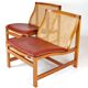 Pair of armchairs "The King Serie" by Rud Thygesen And Johnny Sörensen