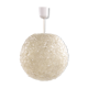 Vintage hanging lamp with coarse structure 1960 Germany