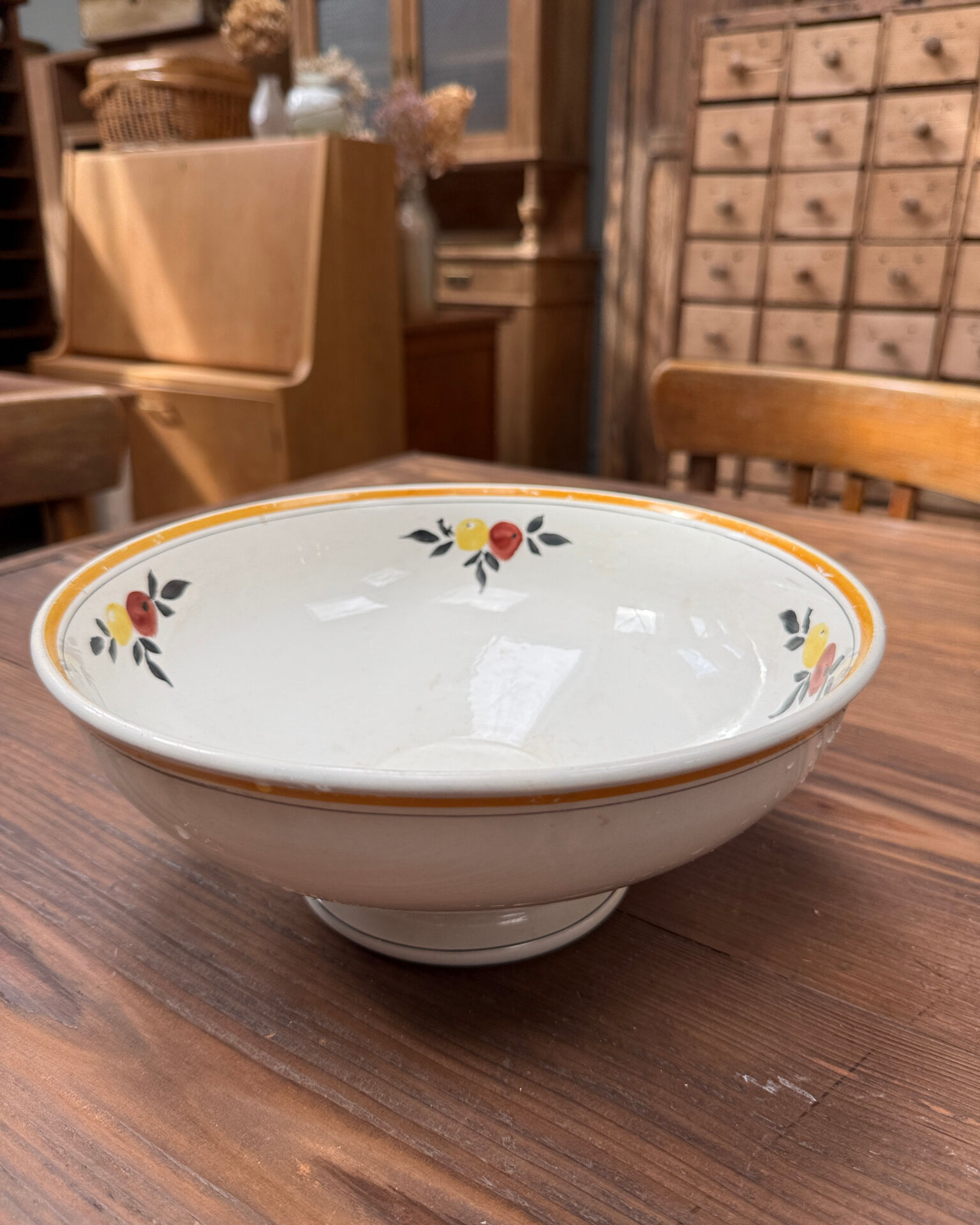 Moulin des Loups salad bowl, Granit model