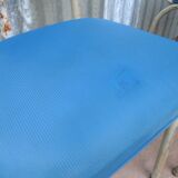 Set of 9 original Tubax chairs attributed to Willy Van Der Meeren, Belgium, 1950s