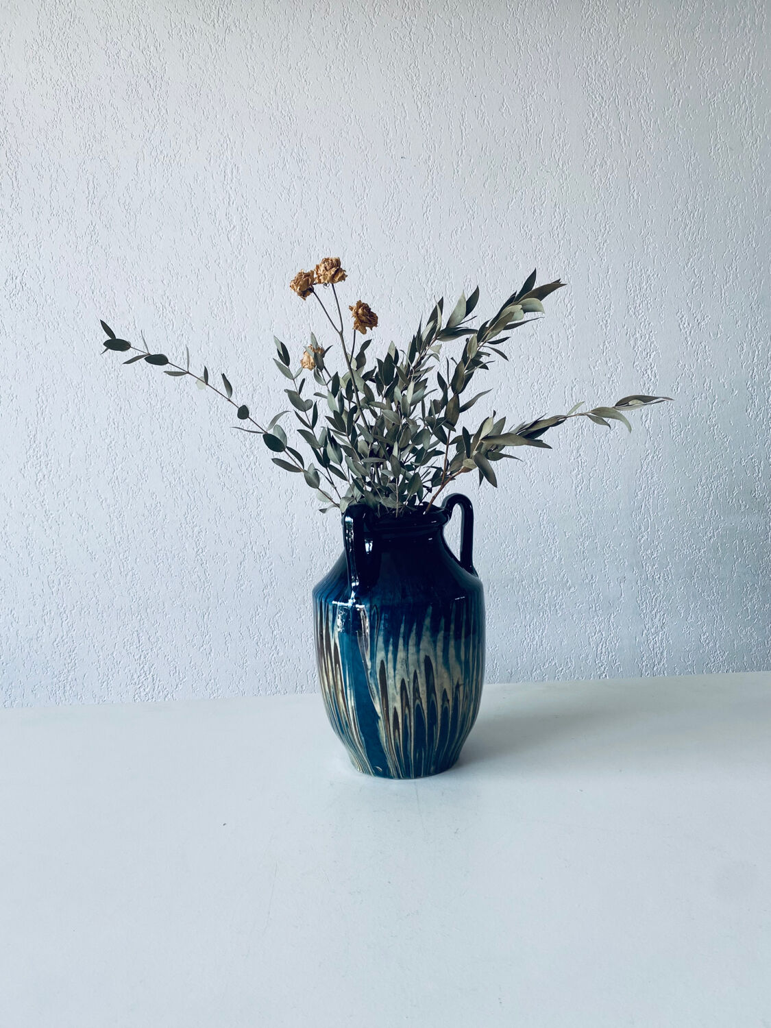Old Savoyard pottery, mixed colors with handles