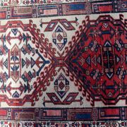 Handmade antique Persian Serab runner 102cm x 323cm 1920s - 1С1165