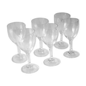 lot de 6 verres ciselés