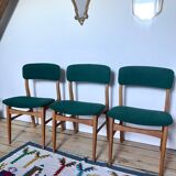 Set of three chairs