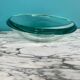 Asymmetrical glass catchall by Max Ingrand for Fontana Arte vintage 1