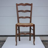 3 straw chairs