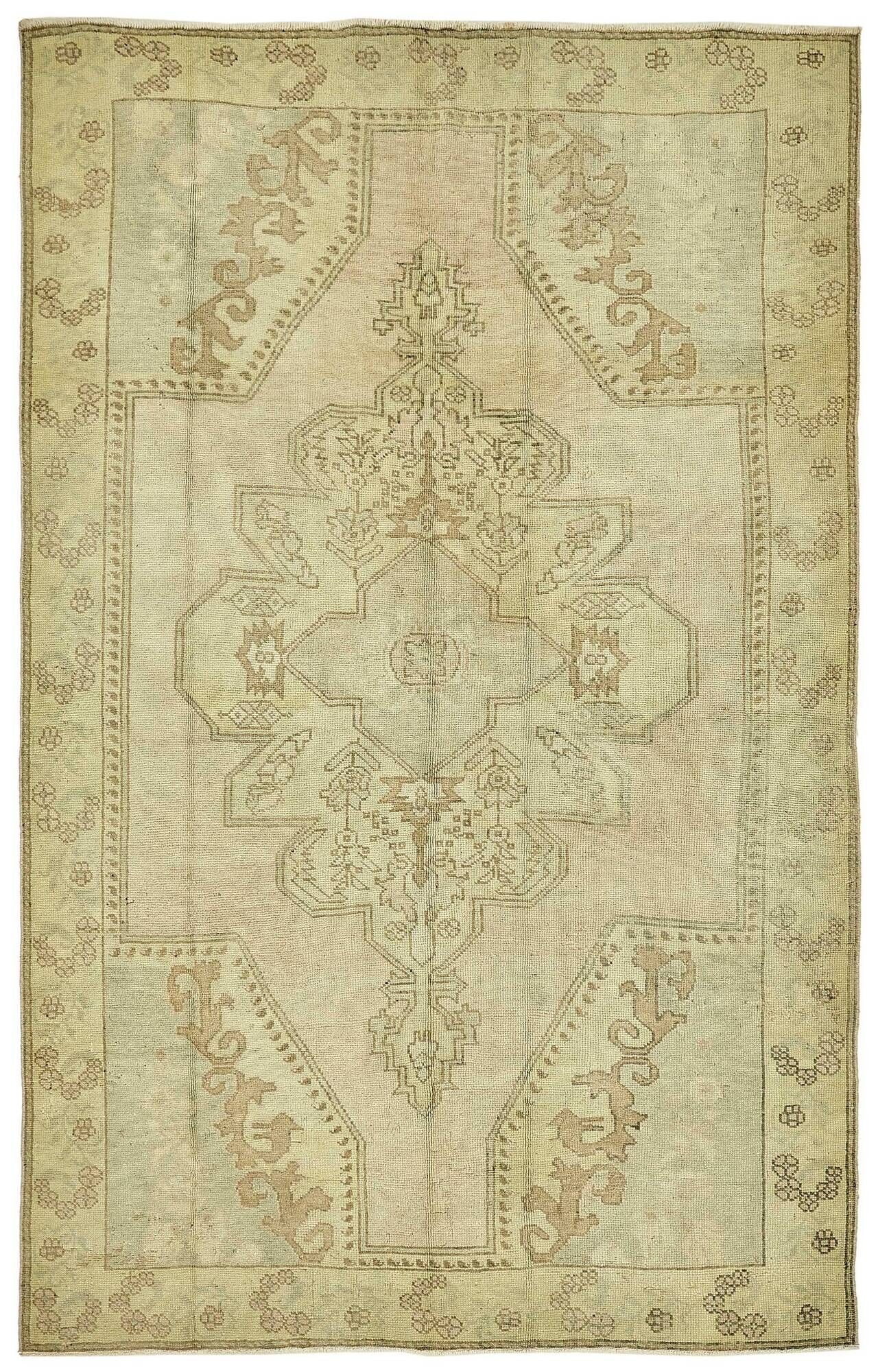 Turkish Vintage Anatolian Rug 167 cm x 260 cm
