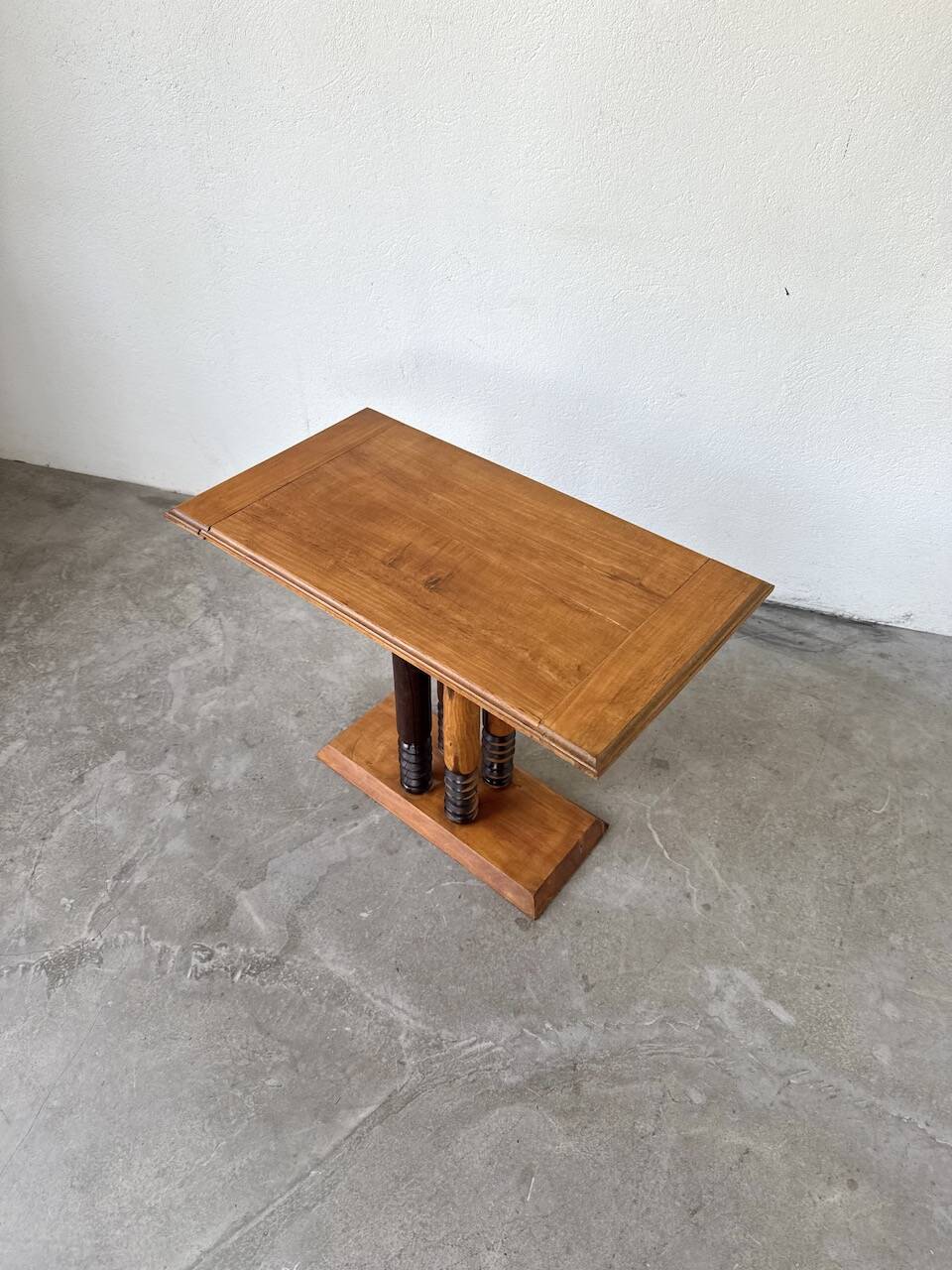 Dudouyt Courtray oak art deco console table