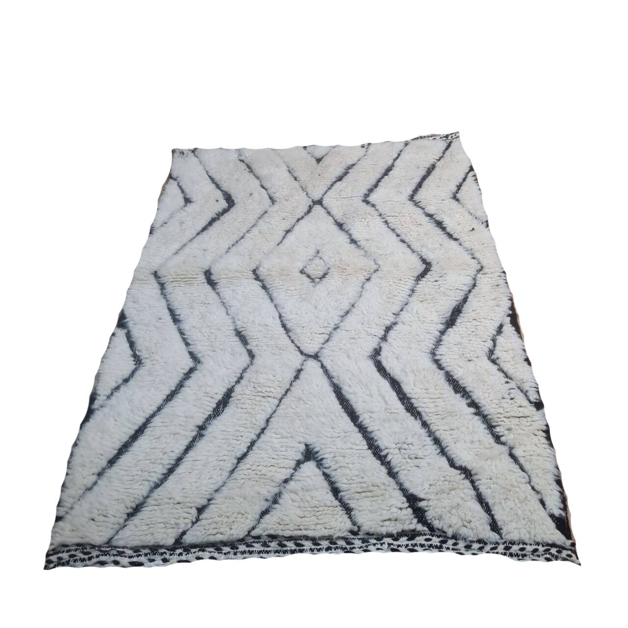Handmade wool Berber rug 150 X 100 CM