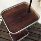 Lampadaire avec tablette vintage