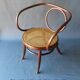 Le Corbusier armchair by Fischel 1890 caned, not Thonet.