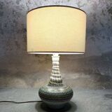 Glazed ceramic table lamp