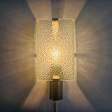 Rare Mid-Century Wall Lamp in the Style of Kalmar, Germany, 1970s