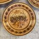 HB Quimper plates, hand-painted dessert service