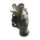 Vase en biscuit fin xixème