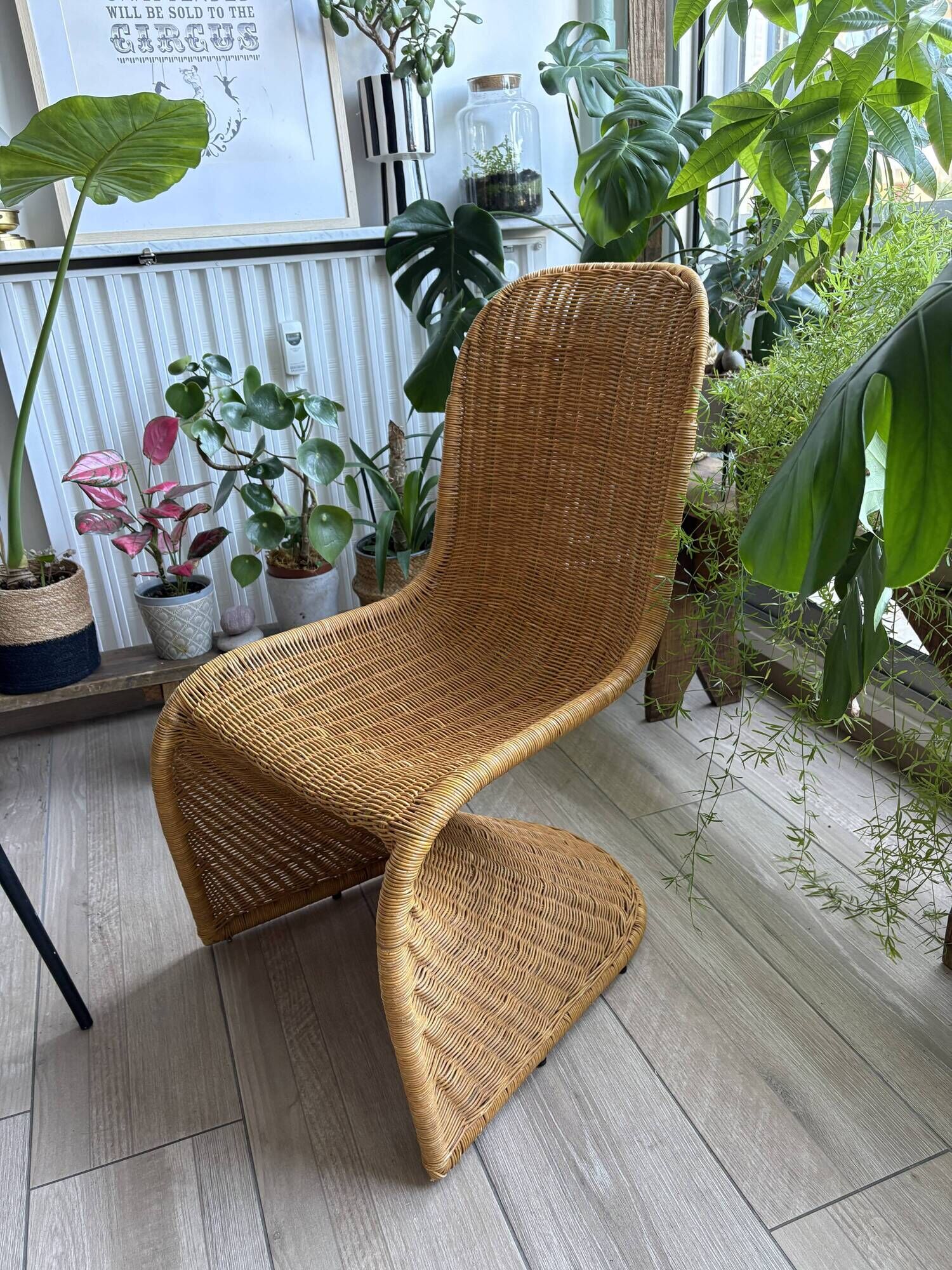 Vintage rattan chair
