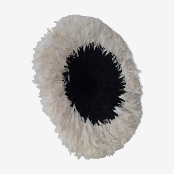 Juju hat noir contour blanc de 60 cm