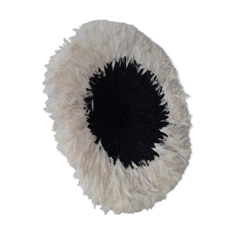 Juju hat noir contour blanc de 60 cm
