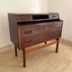 Scandinavian rosewood secretary desk by Arne Wahl Iversen
