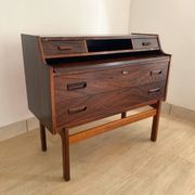 Scandinavian rosewood secretary desk by Arne Wahl Iversen