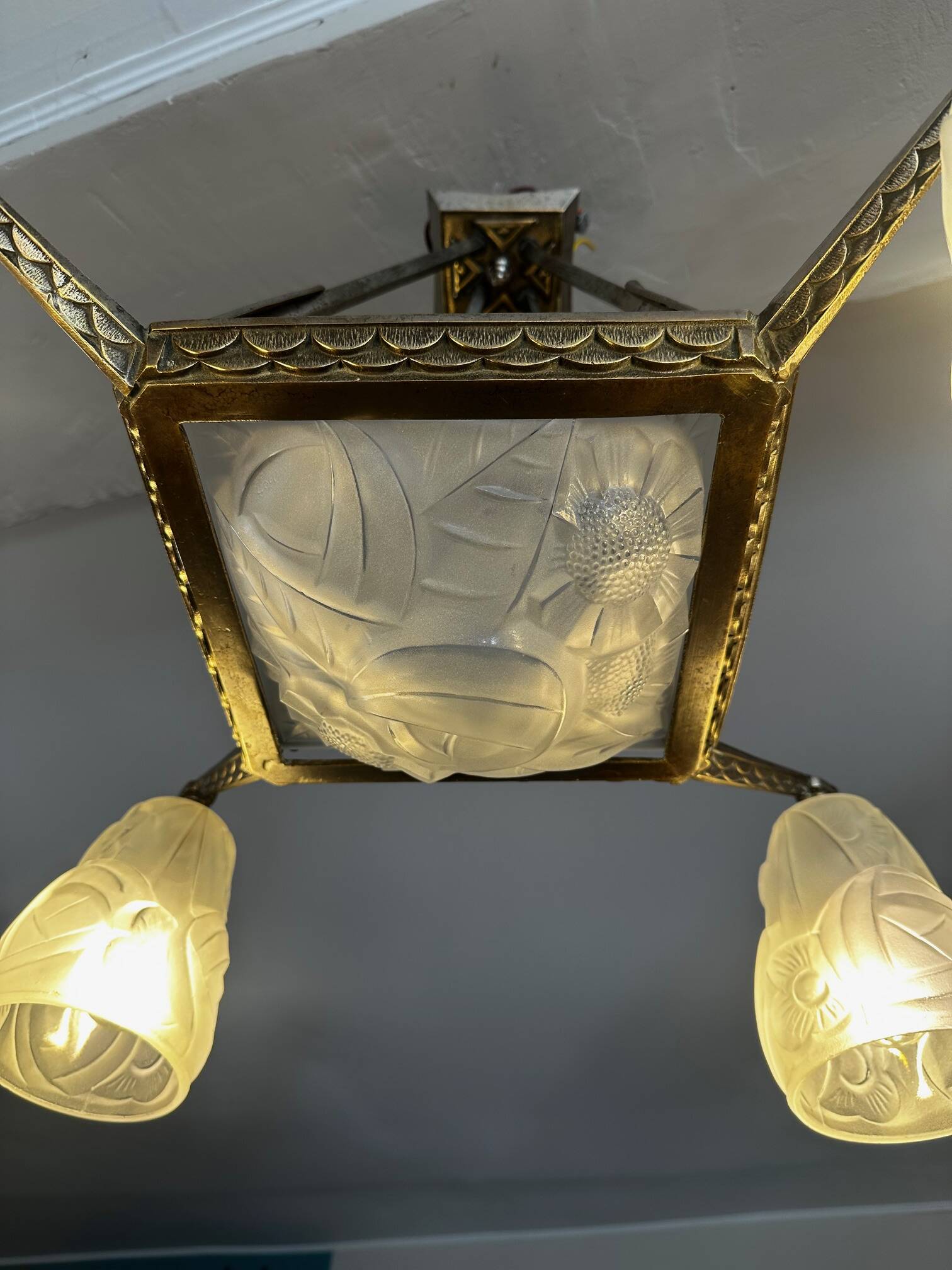 Art Deco chandelier