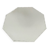 Bevelled octagonal mirror